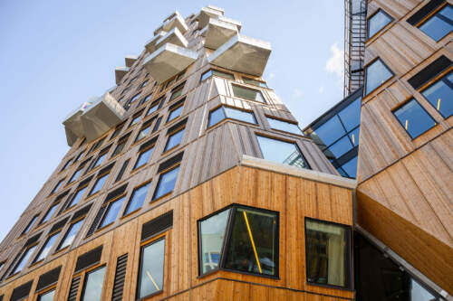 Thermowood er en bærekraftig og holdbar løsning for utvendig kledning. Brannimpregnert kledning gir sikkerhet og estetikk til utvendige flater.Interiørfinér skaper elegante innvendige overflater, mens toppfinér passer for eksklusive prosjekter.Brannpanel gir en stilren og brannsikker løsning, og thermofuru er et miljøvennlig alternativ for naturlige fasader.Konstruksjonsfinér er sterkt og pålitelig, ideelt for krevende byggeprosjekter.