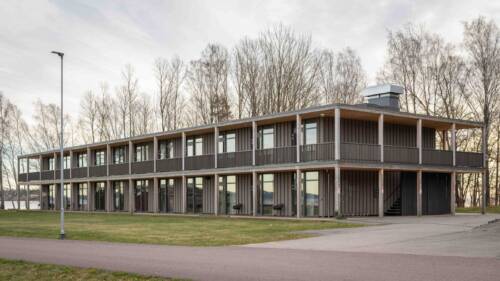 Woodify har levert brannimpregnert ThermoWood furu til hotellbygget på RS Noatun i Horten