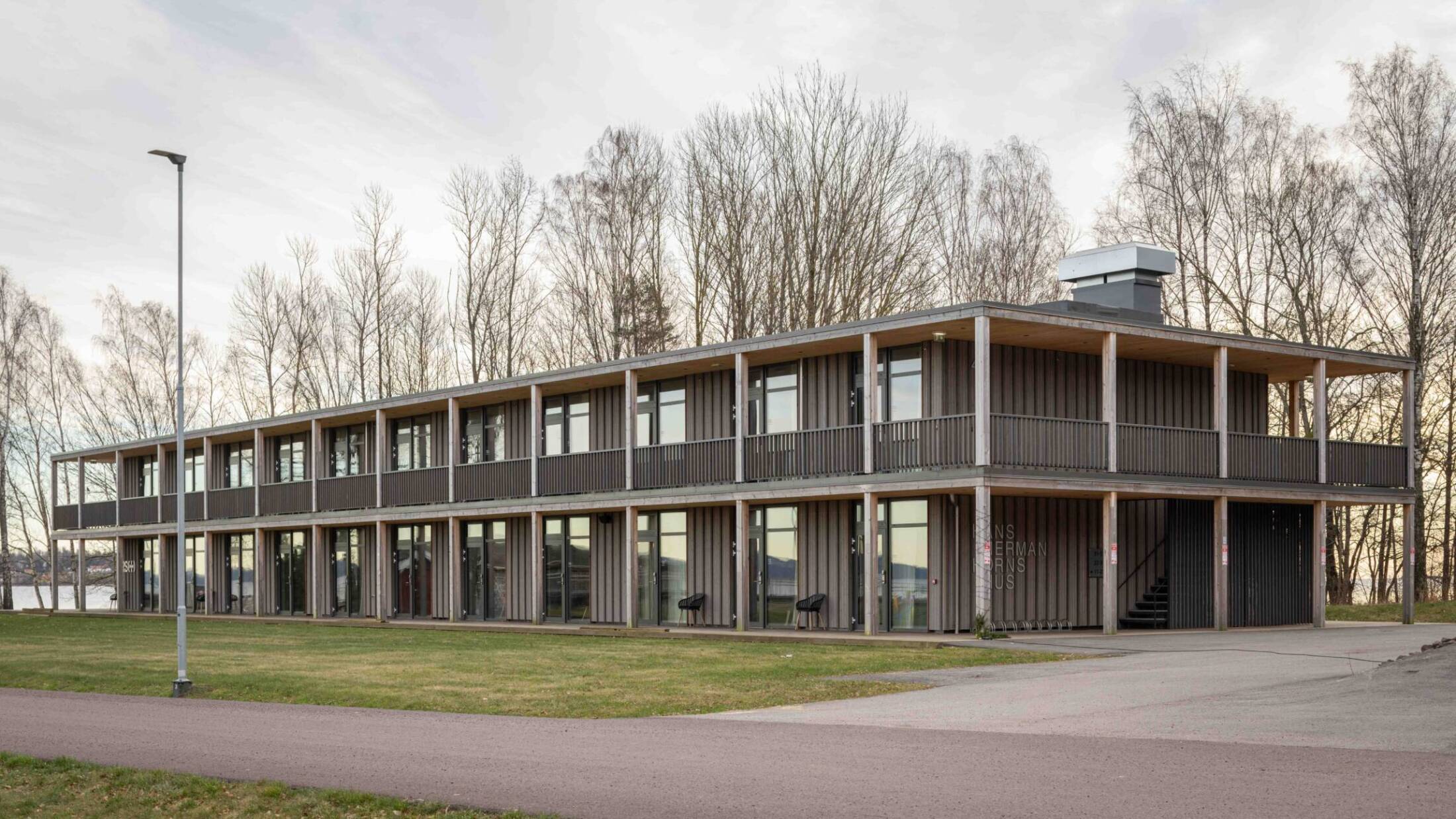 Woodify har levert brannimpregnert ThermoWood furu til hotellbygget på RS Noatun i Horten
