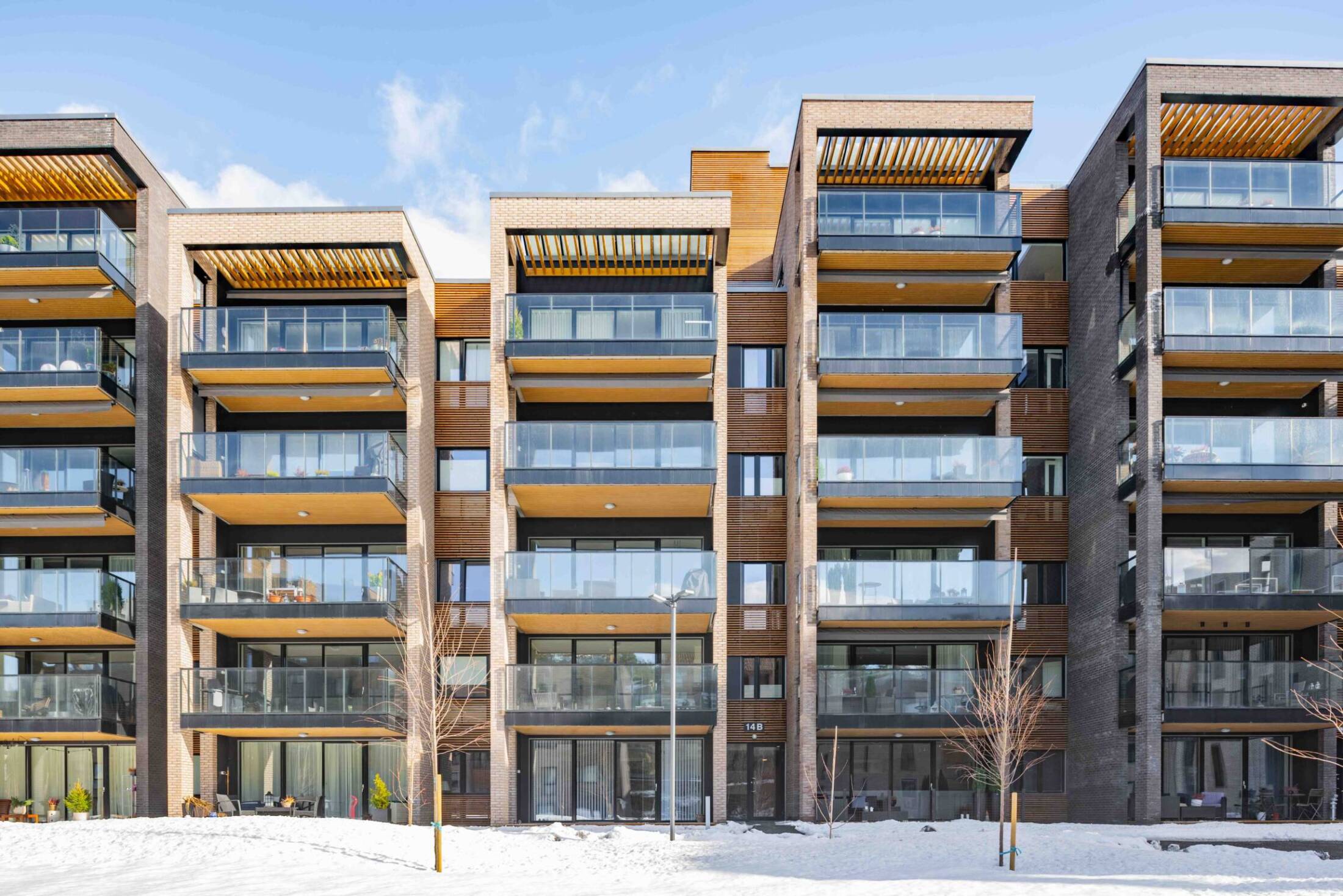 Woodify - Thermowood Furu til Ormerudveien 8-16