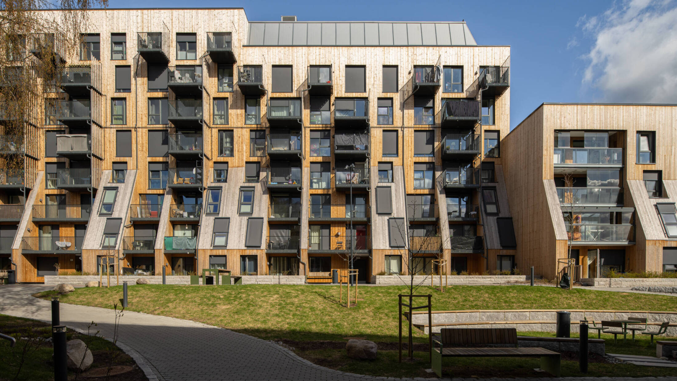 Woodify har levert brannimpregnert Thermowood til Sofienberggata 7 i Oslo